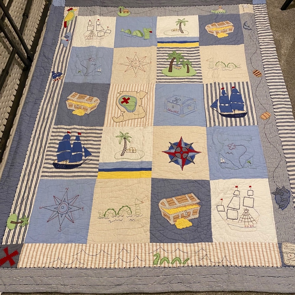 Pottery Barn Kids Pirate Bedding & Accessories